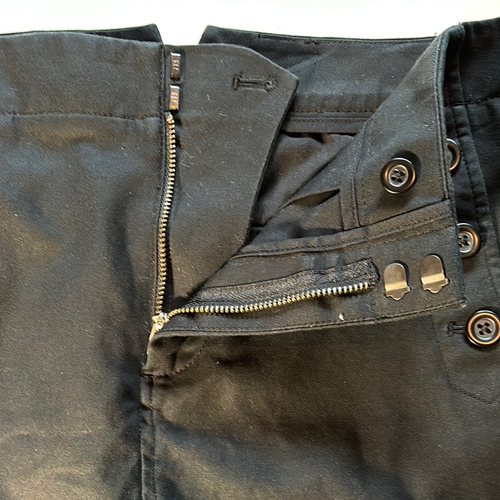 GAP Black Pencil Mini Skirt Work Essential - Picture 6 of 13
